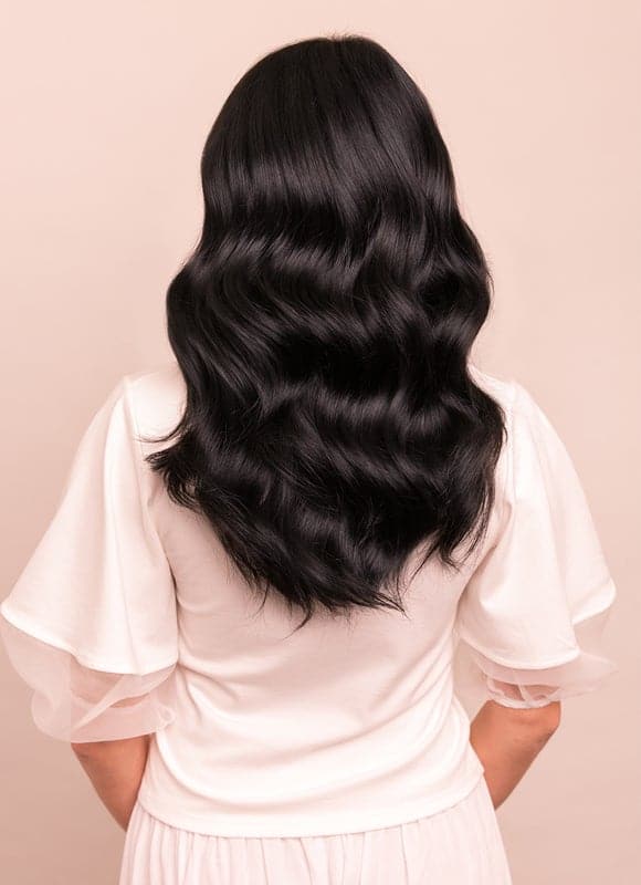 Black halo hair extensions Clearance